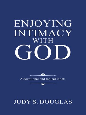 cover image of Enjoying Intimacy with God